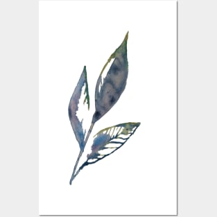 Watercolor botanica Posters and Art